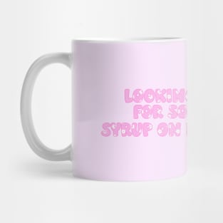 F1 Quote "Looking Forward For Some Maple Syrup On My Pancakes" by Lance Stroll Mug